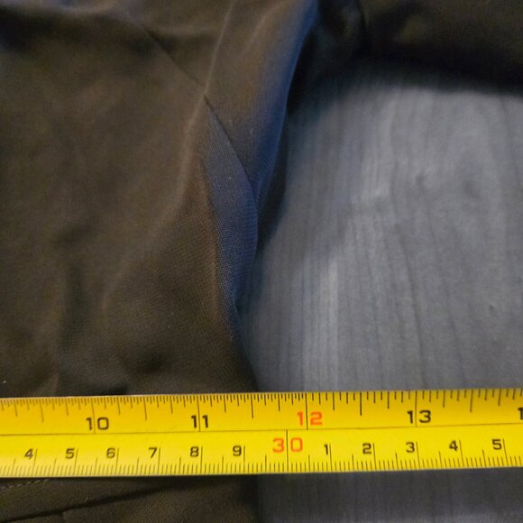 NWOT Victoria Beckham Black Deep V Mini  Dress Size - Picture 8 of 10